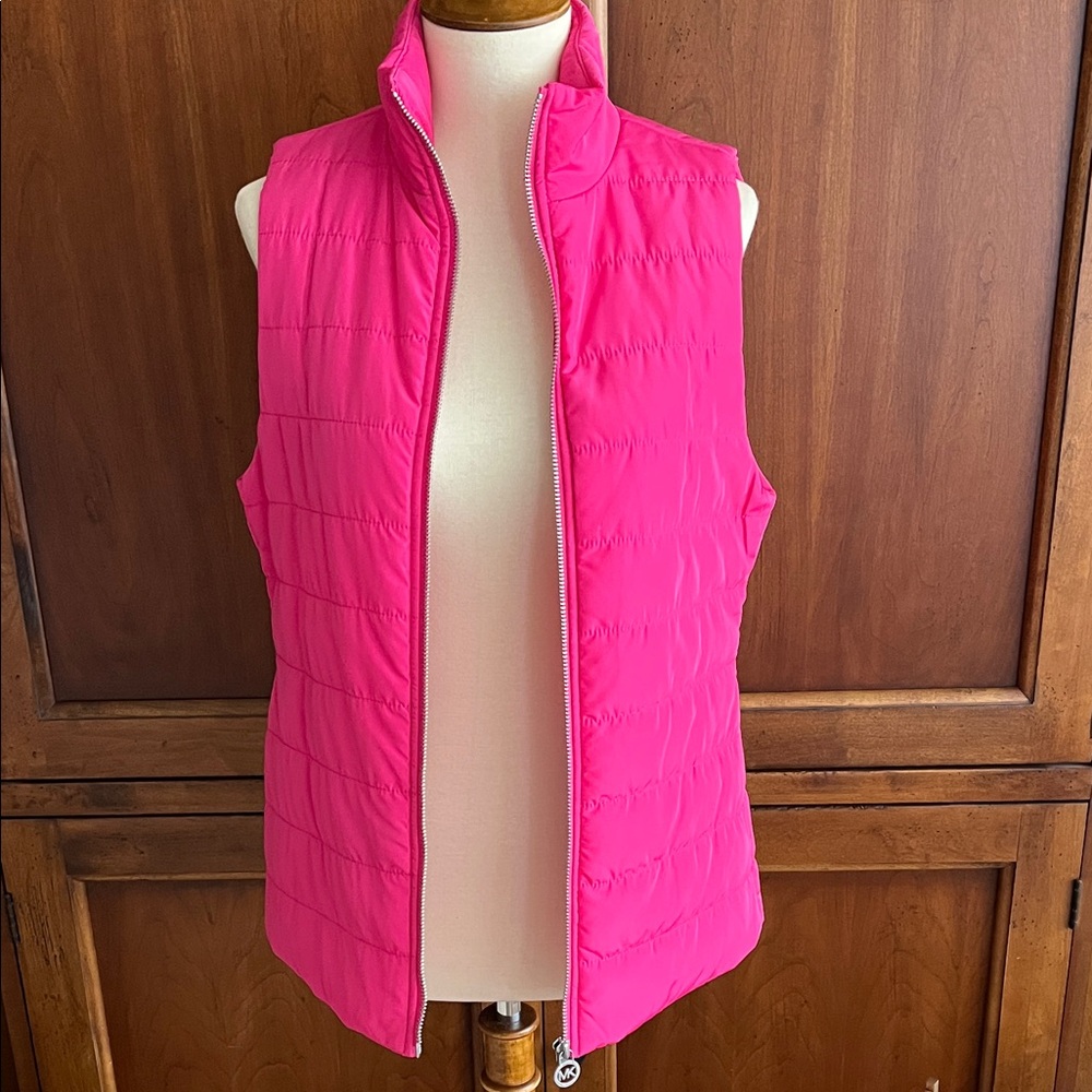 Michael Kors Quilted Zip Vest NWT - Picture 6 of 12